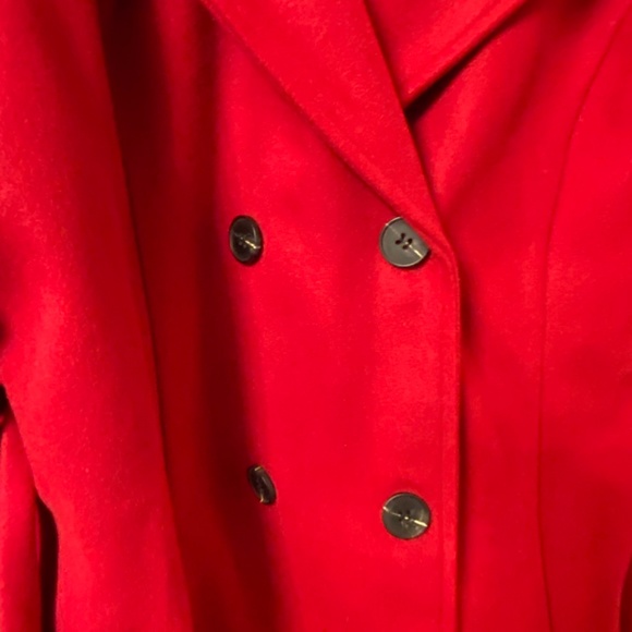 Red Trench Coat - Picture 3 of 13